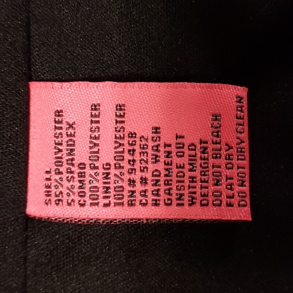 Betsey Johnson Black Animal Print Mesh Shoulder Panel Long Sleeve Dress Size 8 - Picture 8 of 8